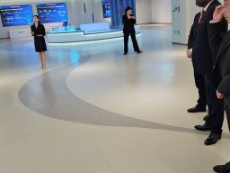 Visite de travail avec des partenaires leaders mondiaux dans le domaine de l'Intelligence Artificielle (IA)